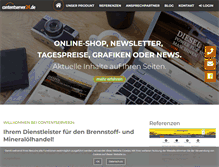 Tablet Screenshot of contentserver24.de